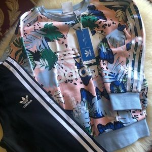 Adidas Girls sweatshirt sets